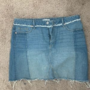 LOFT Jean Skirt